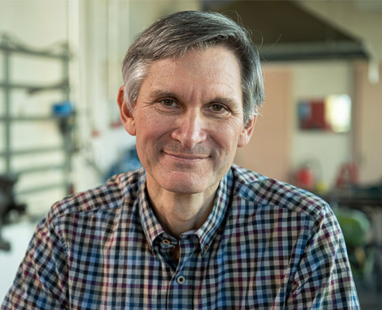 Alain Folly, responsable de l’entreprise Von Auw (chauffage et installation sanitaires) à Préverenges. © ARC Jean-Bernard Sieber