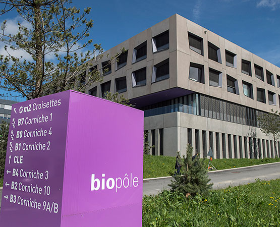 ARC Jean-Bernard Sieber Récemment passé au statut d’infrastructure nationale de recherche, le SDSC s’est implanté au Biopôle, à Épalinges.