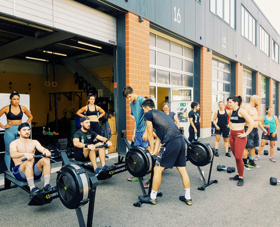 L’opération welQome a été une «immense réussite» aux yeux des gérants de cette salle de sport du Chablais. DR