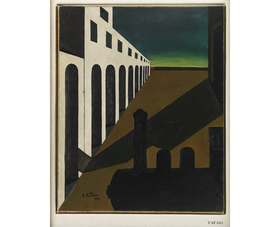 Giorgio de Chirico, "La Matinée angoissante", 1912. Mart - Archivio Fotografico e Mediateca