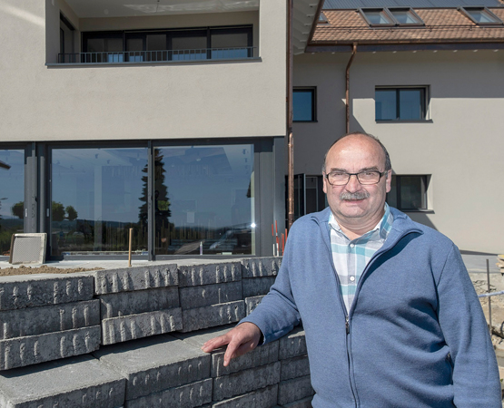 Rudolf Plüss, syndic de Senarclens: «La Municipalité a déposé un préavis de plusieurs dizaines de milliers de francs pour anticiper des travaux non urgents, pour donner un signal aux entrepreneurs.» Sébastien Bovy