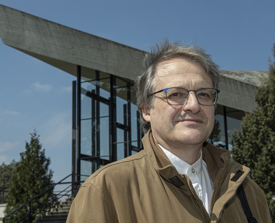 Maurice Lovisa, conservateur cantonal des monuments et sites de l’État de Vaud. ARC - JB Sieber