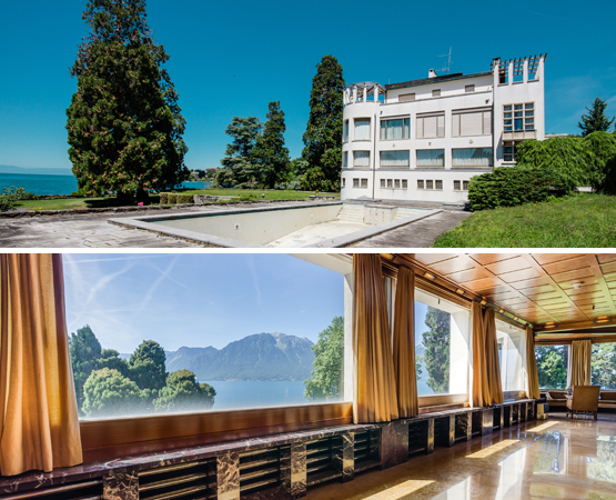 Chef-d’œuvre d’architecture moderne, la villa est située sur le territoire de la commune de Montreux et offre une large vue sur le Léman et les Dents-du-Midi. BARNES Suisse