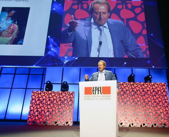 L’entreprise de périphériques mobiles Logitech, cofondée par Daniel Borel à Apples et désormais installée sur le site de l’EPFL, incarne le potentiel économique du canton de Vaud. EPFL