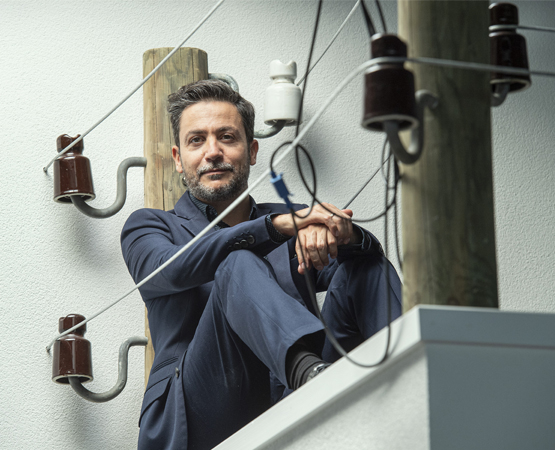 Michael De Vivo, l’un des trois concepteurs du GridEye («l’œil du réseau»), une solution intelligente pour comprendre, contrôler et ajuster la distribution de l’électricité. ARC Jean-Bernard Sieber