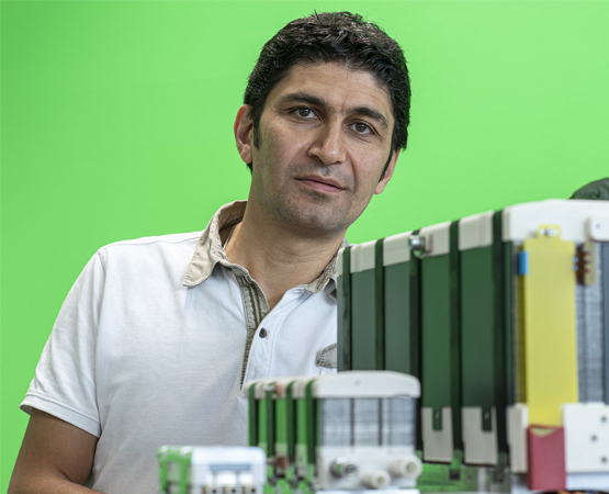 Mardit Matian: «Notre marché immédiat sera celui des poids lourds et des bus électriques.» ARC Jean-Bernard Sieber