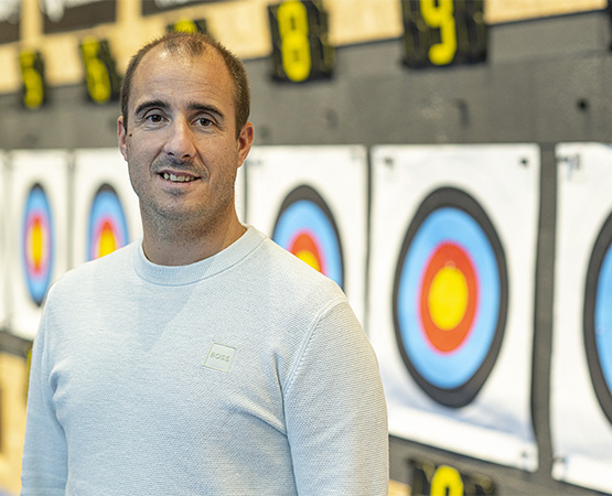 Frédéric Michel, directeur du World Archery Excellence Center, un outil de très haut niveau pour l’entraînement au tir à l’arc. ARC Jean-Bernard Sieber